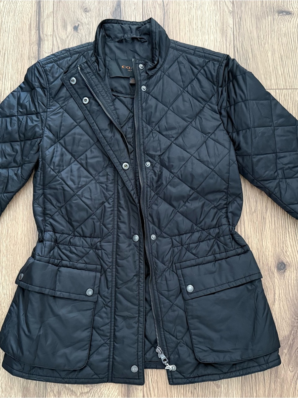 Quilted Black Women's Jacket